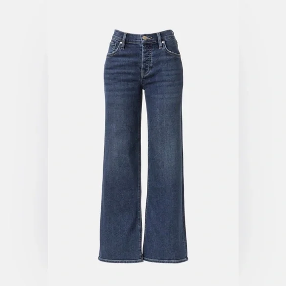 Hudson Blue Wide Leg High Rise Jeans - Picture 2 of 6